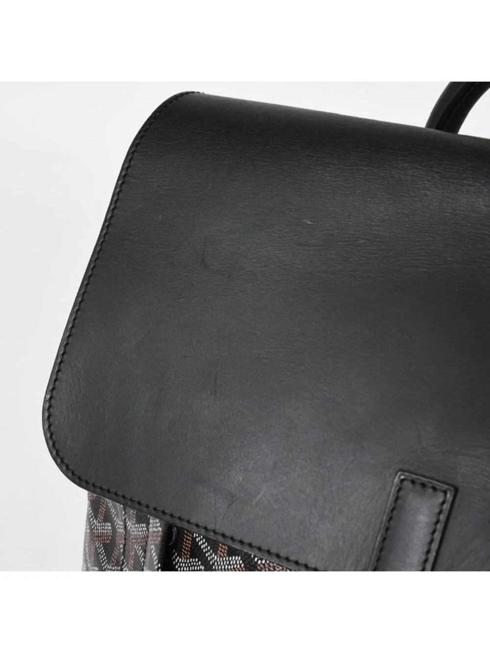 Goyard Alpine MM Backpack Leather Black